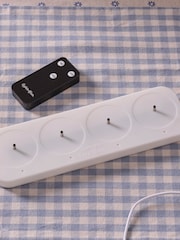 Lights4fun Set of 4 Natural Rechargeable TruGlow Votive Candles - Image 5 of 5