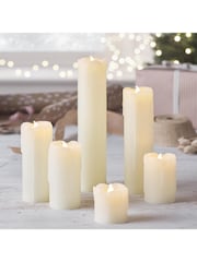 Lights4fun Natural 6 Slim LED Battery Candles With Dripping Wax - Image 4 of 4