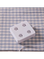 Lights4fun Set of 4 Natural Rechargeable TruGlow Taper Candles - Image 6 of 6