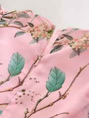 Pink Floral Embellished Occasion Dress (3-16yrs) - Image 4 of 4