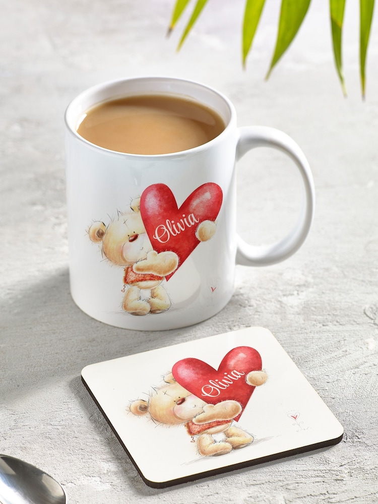 Personlaised Valentines Mug Set by Loveabode - Image 2 of 4