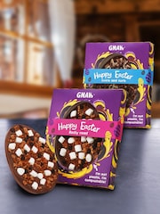 Gnaw 2 Pack Rocky Road Chocolate Curls Easter Egg - Image 1 of 3