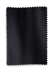 Black Matte Velvet Faux Fur Trim Blackout/Thermal Eyelet Curtains - Image 6 of 7