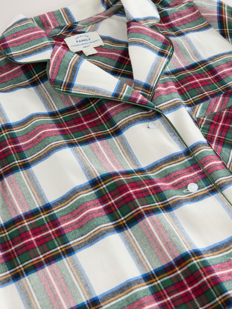 Cream Check Matching Family Christmas Nightshirt - Image 8 of 8