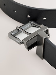 Black Reversible Belt - Image 5 of 6