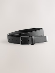 Black Faux Leather Belt - Image 1 of 3
