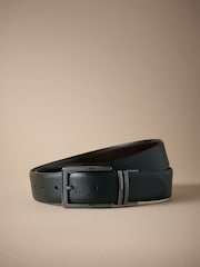 Black Signature Reversable Belt - Image 1 of 3