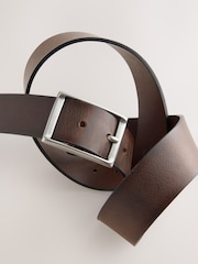 Brown Casual Leather Belt - Image 2 of 3