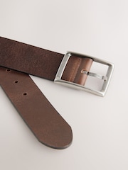 Brown Casual Leather Belt - Image 3 of 3