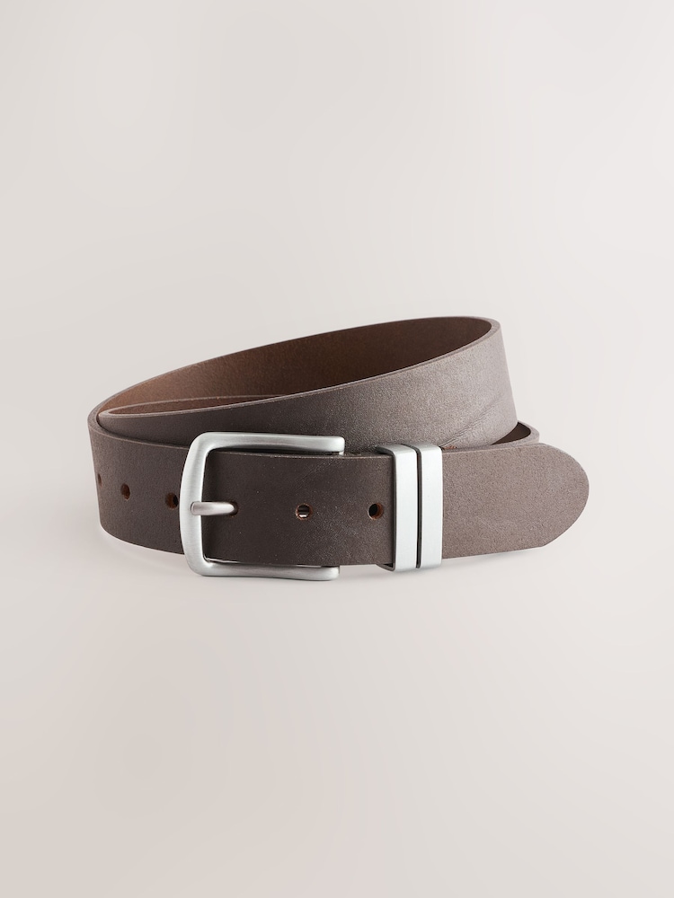 Brown Signature Leather Belt - Image 2 of 4