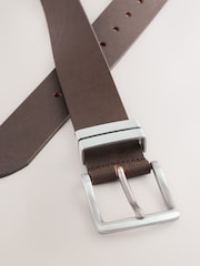 Brown Signature Leather Belt - Image 4 of 4
