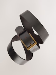 Brown Casual Leather Belt - Image 2 of 3