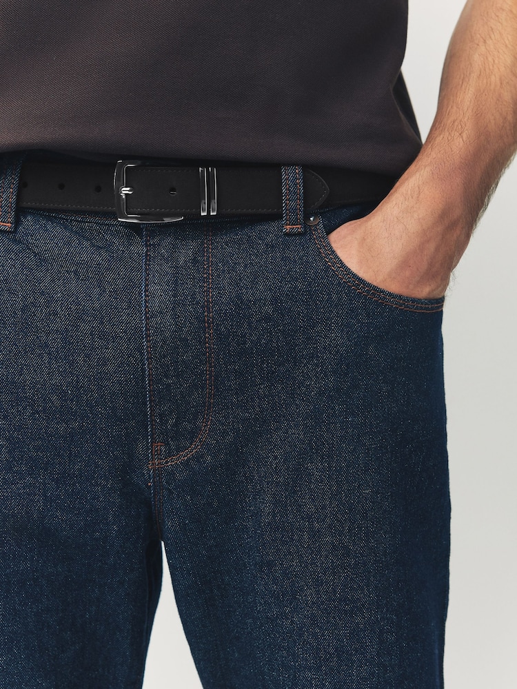Black Suedette Belt - Image 1 of 4