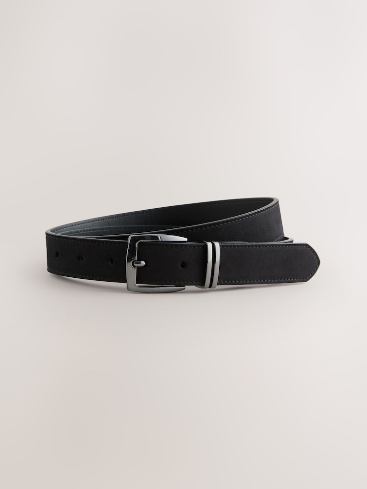 Black Suedette Belt - Image 2 of 4