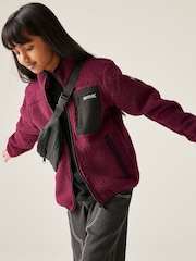Regatta Pink Junior Frankie Warm Full Zip Fleece - Image 1 of 9