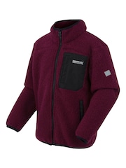 Regatta Plum Junior Frankie Warm Full Zip Fleece - Image 10 of 10