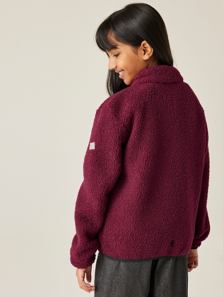 Regatta Pink Junior Frankie Warm Full Zip Fleece - Image 2 of 9