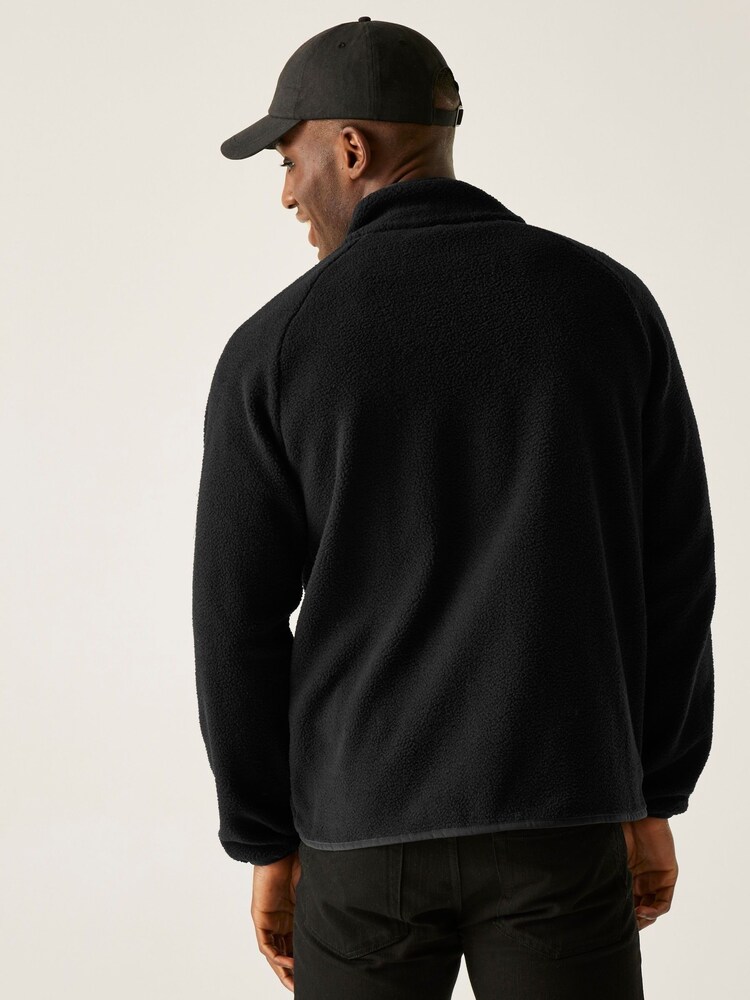 Regatta Black Frankie Borg Full ZipFleece - Image 2 of 4