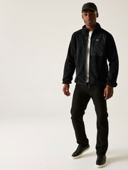 Regatta Black Frankie Borg Full ZipFleece - Image 3 of 4