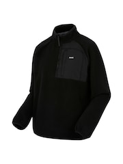 Regatta Black Frankie Borg Full Zip Fleece - Image 3 of 3