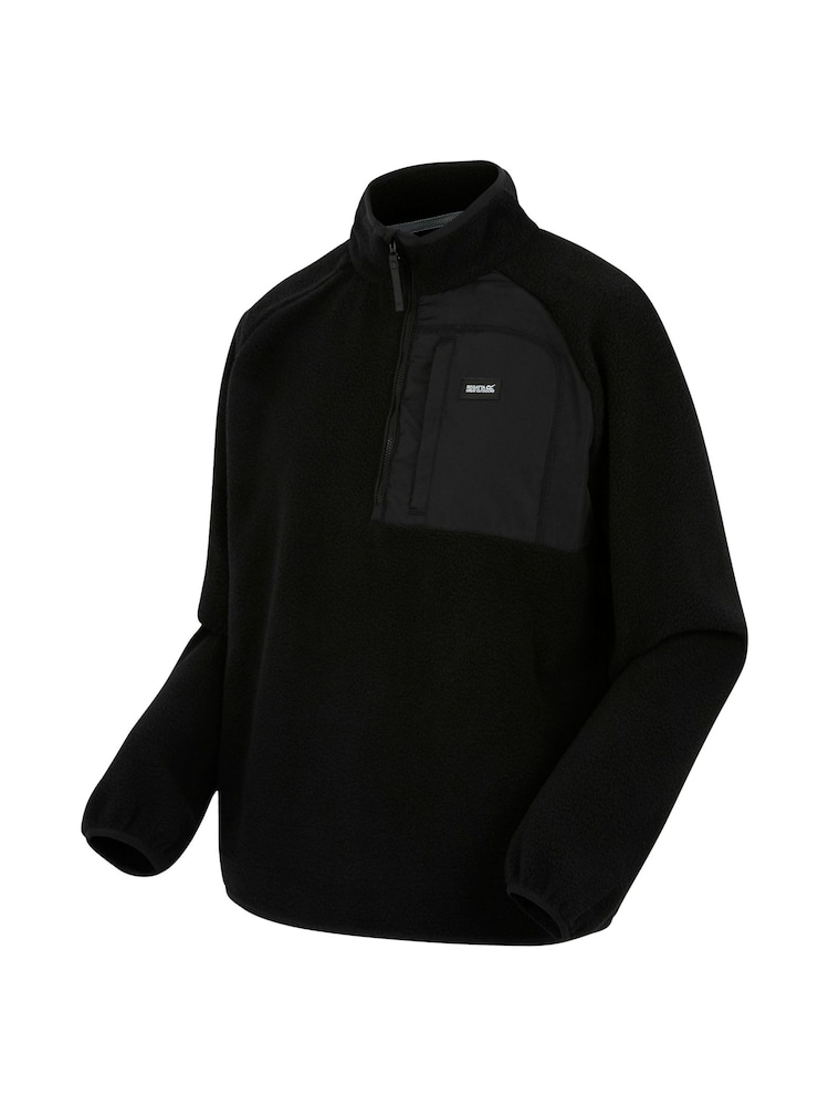 Regatta Black Frankie Borg Full Zip Fleece - Image 3 of 3