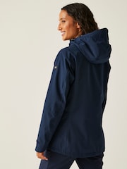Regatta Blue Birchdale II Isotex Stretch 15000 Waterproof Full Zip Jacket - Image 2 of 9