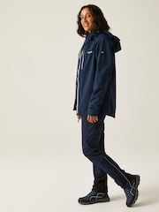 Regatta Blue Birchdale II Isotex Stretch 15000 Waterproof Full Zip Jacket - Image 3 of 9