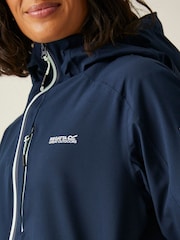 Regatta Blue Birchdale II Isotex Stretch 15000 Waterproof Full Zip Jacket - Image 6 of 9