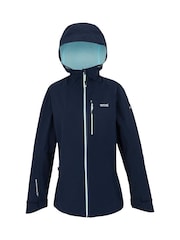 Regatta Blue Birchdale II Isotex Stretch 15000 Waterproof Full Zip Jacket - Image 7 of 9