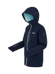 Regatta Blue Birchdale II Isotex Stretch 15000 Waterproof Full Zip Jacket - Image 9 of 9