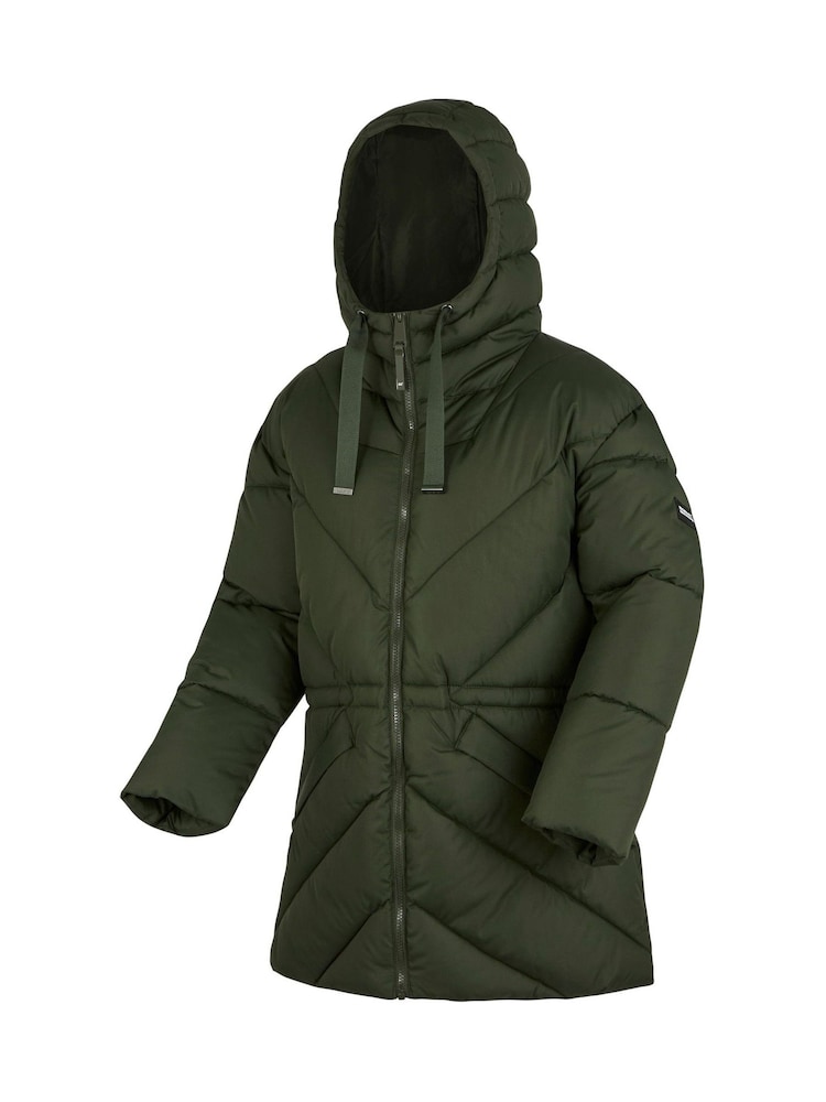 Regatta Green Rusey Heavyweight Water Repellent Jacket - Image 7 of 7