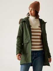 Regatta Green Sabinka Isotex 10000 Waterproof And Breathable Jacket - Image 1 of 6
