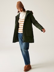 Regatta Green Sabinka Isotex 10000 Waterproof And Breathable Jacket - Image 3 of 6