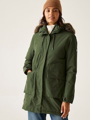 Regatta Green Sabinka Isotex 10000 Waterproof And Breathable Jacket - Image 4 of 6