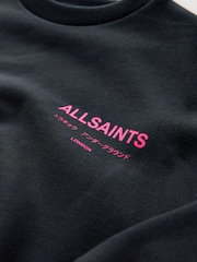 smALLSAINTS Black Underground Sweatshirt and Wide Leg Joggers Set - Image 10 of 12