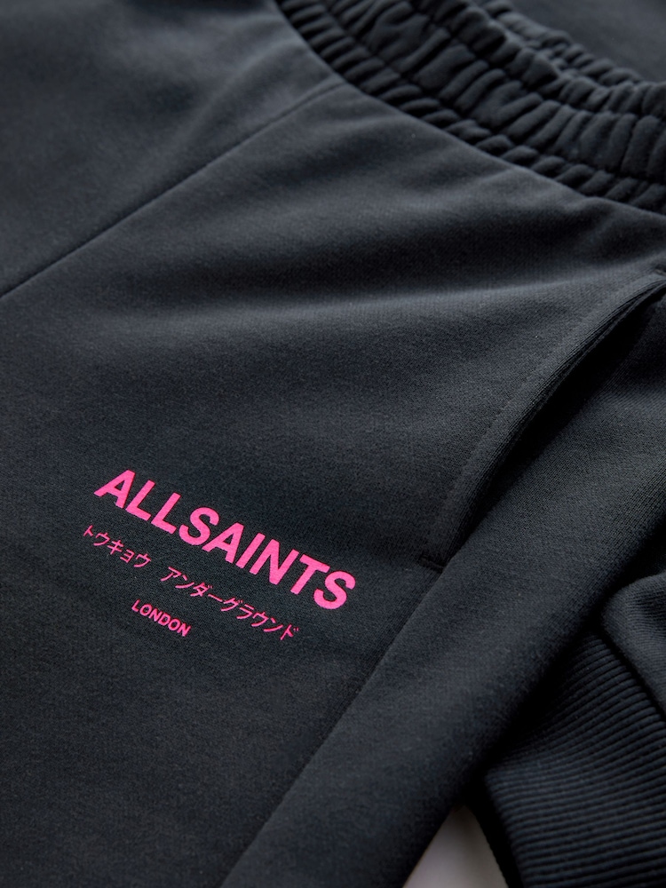 smALLSAINTS Black Underground Sweatshirt and Wide Leg Joggers Set - Image 12 of 12