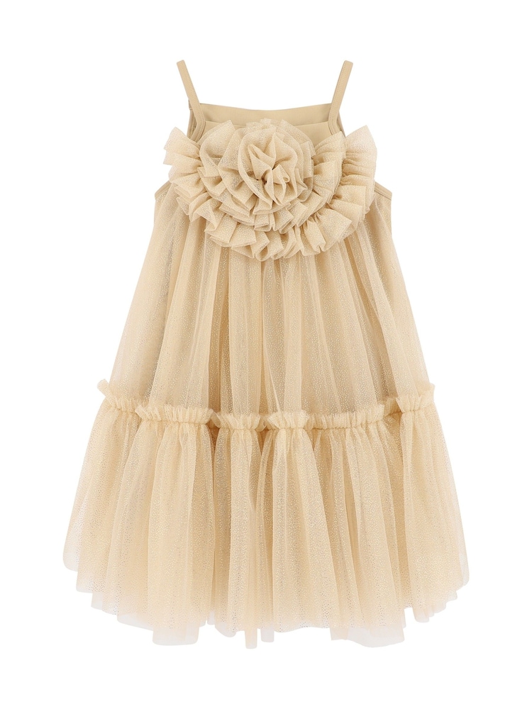 Angels Face Gold Rosheen Tulle Dress - Image 2 of 3