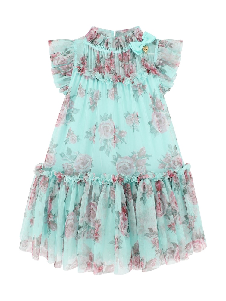 Angels Face Green Marigold Roses Dress - Image 2 of 3