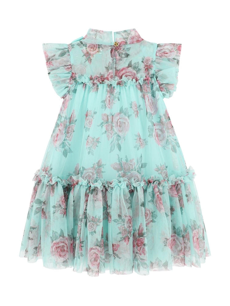 Angels Face Green Marigold Roses Dress - Image 3 of 3 Angels Face Green Marigold Roses Dress - Image 3 of 3