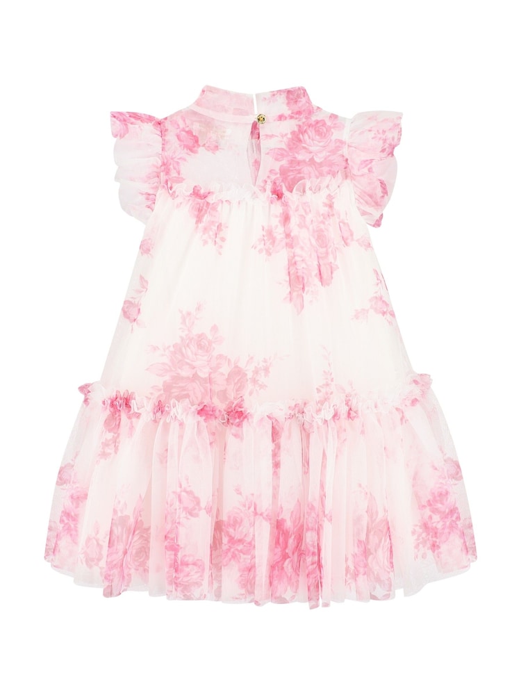 Angels Face Marigold Roses White Dress - Image 3 of 3