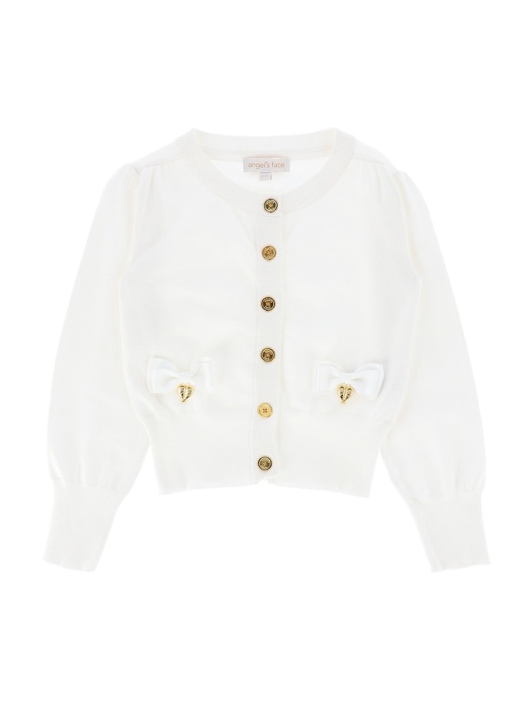 Angels Face Nicolette White Cardigan - Image 2 of 3 Angels Face Nicolette White Cardigan - Image 2 of 3