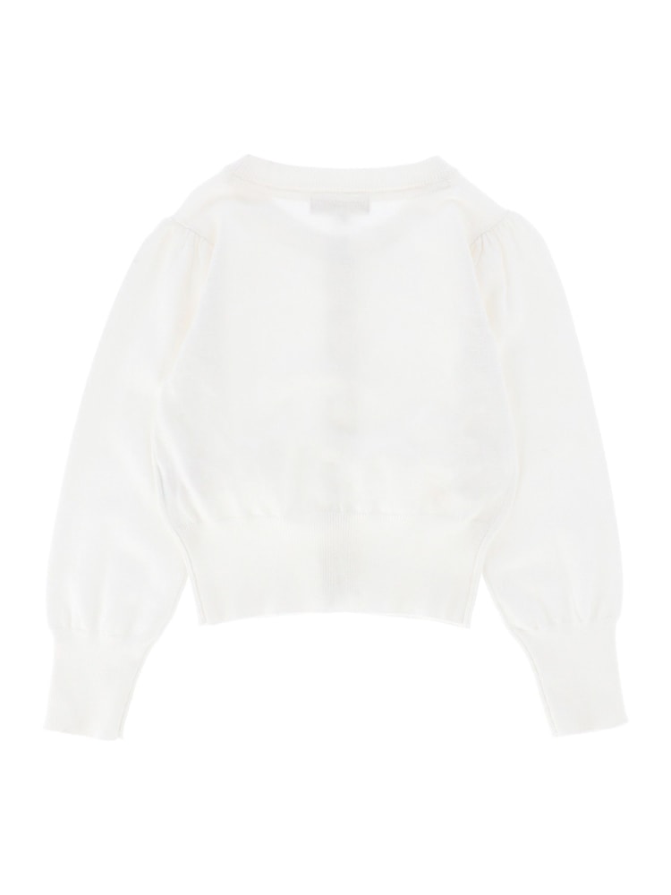 Angels Face Nicolette White Cardigan - Image 3 of 3 Angels Face Nicolette White Cardigan - Image 3 of 3