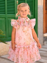 Angels Face Pink Marigold Primrose Dress - Image 1 of 3
