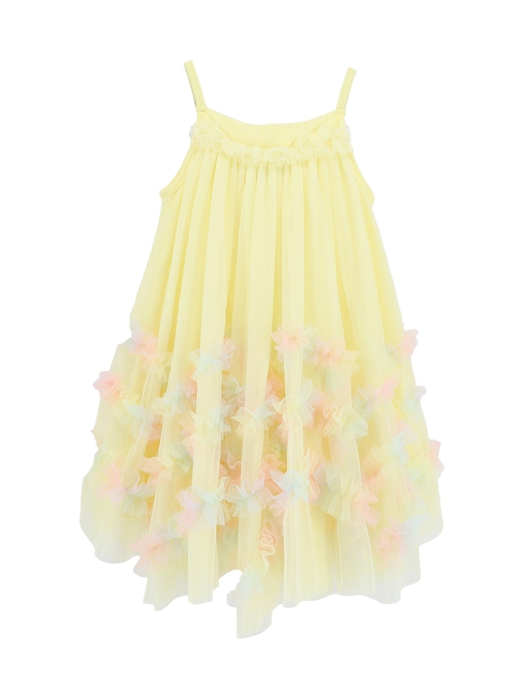 Angels Face Yellow Zig-Zag Tulle Dress - Image 3 of 3