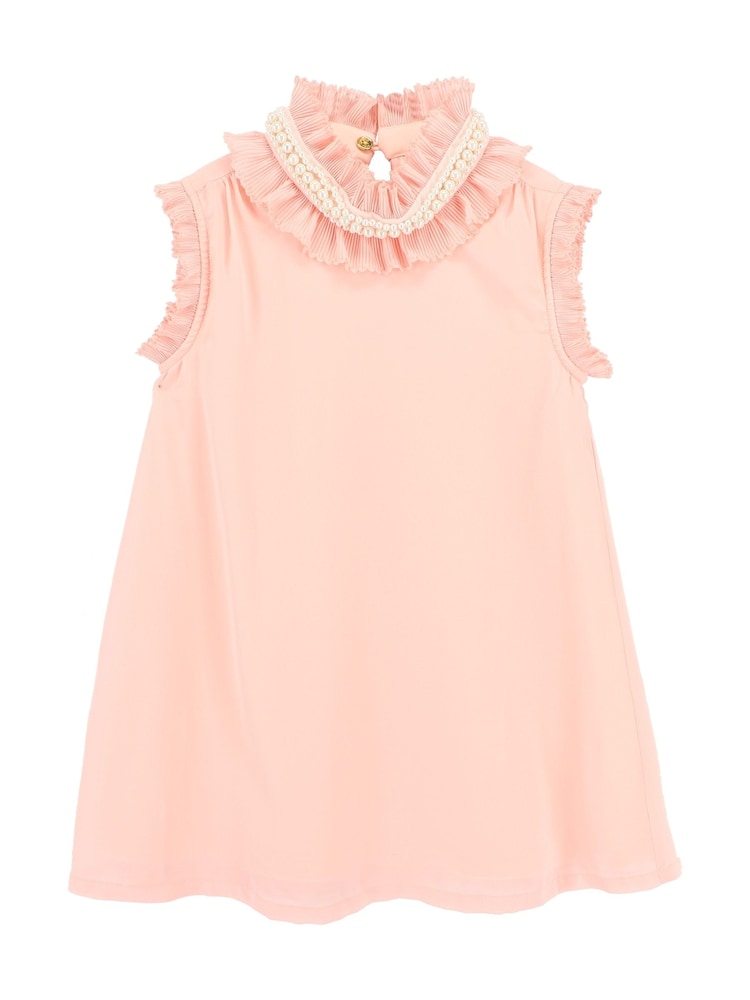 Angels Face Pink Aphrodite Pearl Collar Dress - Image 1 of 2