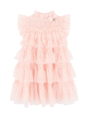 Angels Face Pink Mitzi Sparkle Tiered Dress - Image 2 of 3