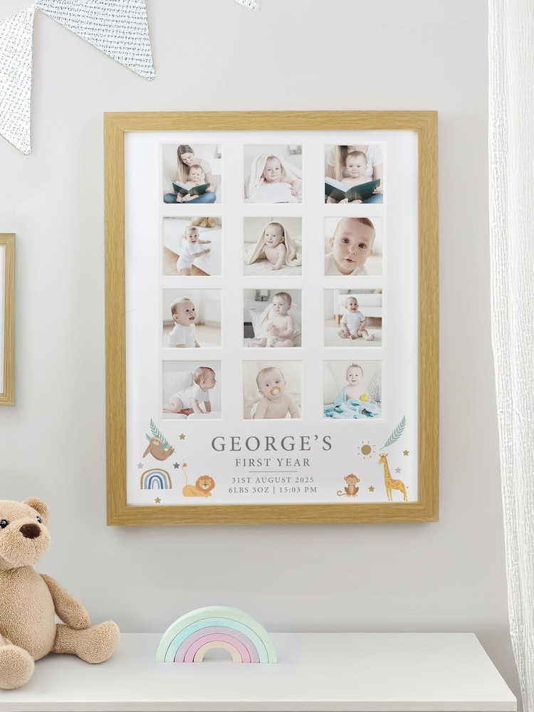 Personalised Animals Multi Photo Frame by PMC - Image 1 of 3