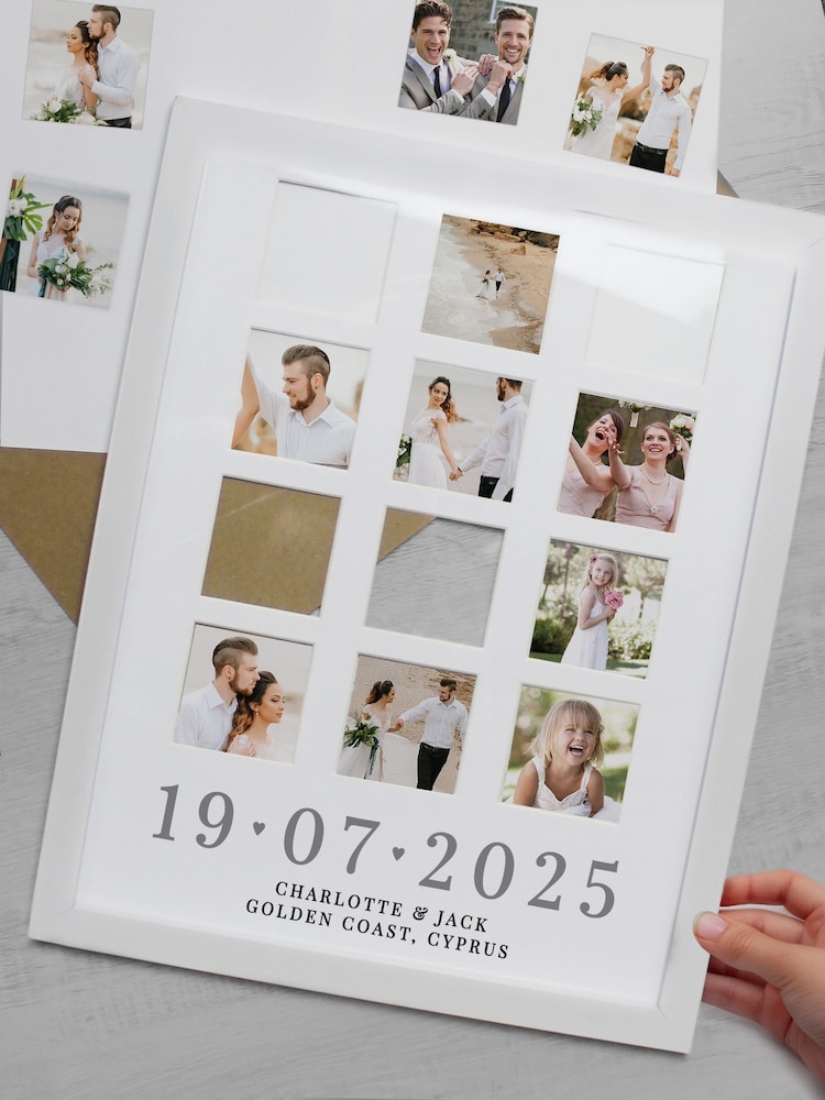 Personalised Special Date Multi Photo Frame by PMC - Image 3 of 3