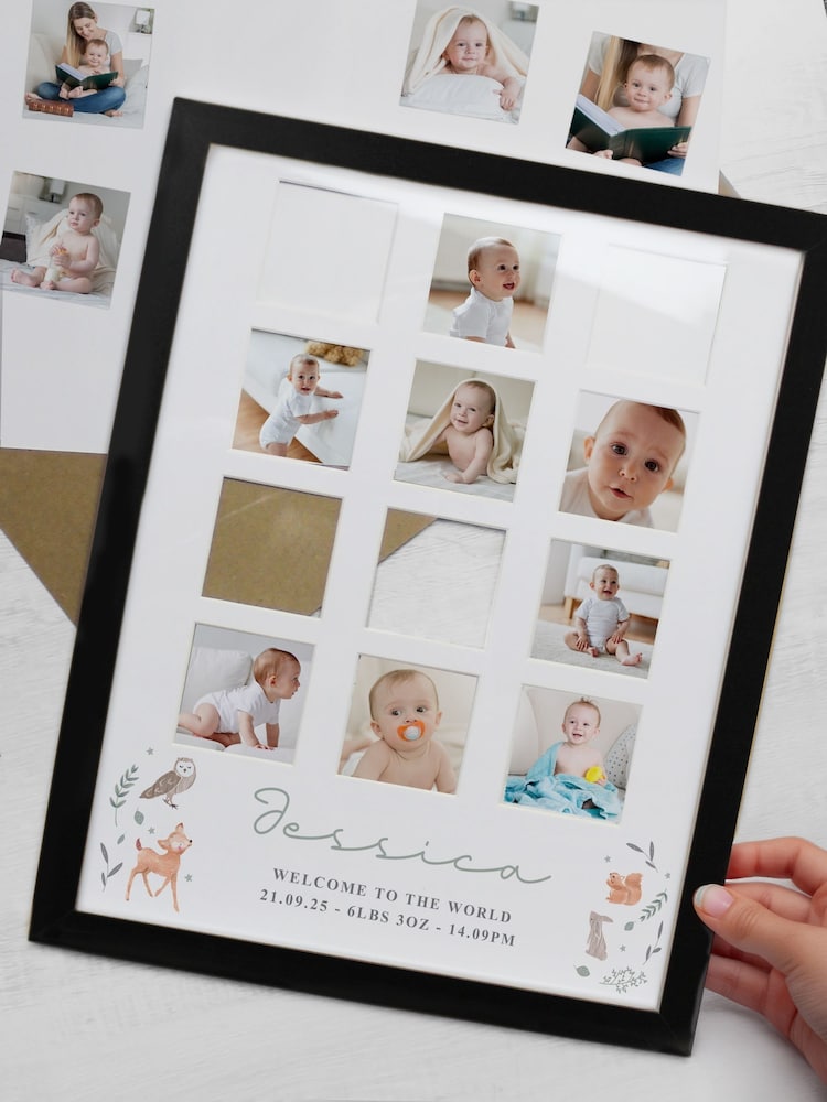 Personalised Woodland Animal Photo Frame by PMC - Image 3 of 3