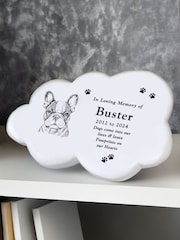 Personalised Dog Breed Garden Memorial Cloud Photo Frame by PMC - Image 2 of 4